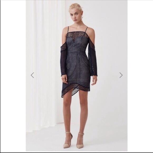 Keepsake Easy Love cold‎ Shoulder Dress - Picture 2 of 7